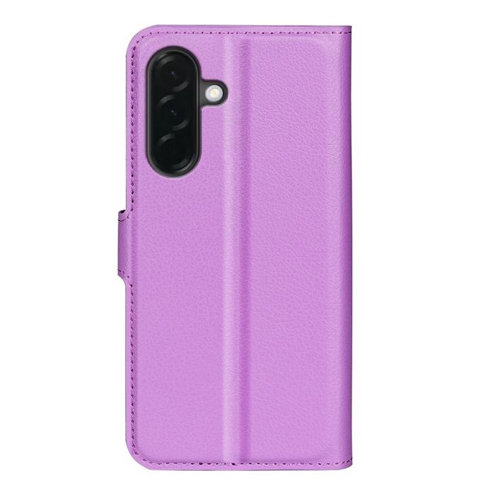 Bild 6,  Samsung Galaxy A37 5G Fodral Litchi Läder Lila