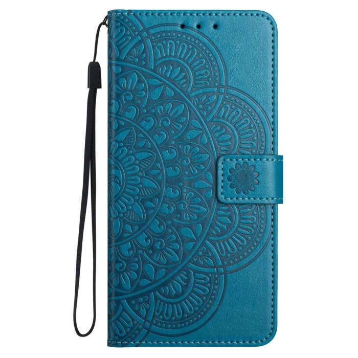Bild 6,  Samsung Galaxy A16 / A26 5G Fodral Mandala Läder Blå
