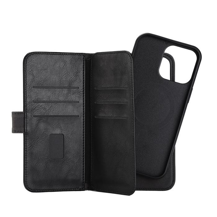Bild 4, Gear GEAR iPhone 14 Pro Max Fodral Flerfack 2in1 Magnet MagSafe Svart