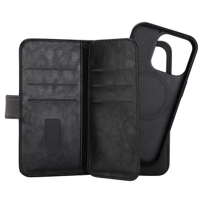 Bild 4, Gear GEAR iPhone 14 Pro Fodral Flerfack 2in1 Magnet MagSafe Svart