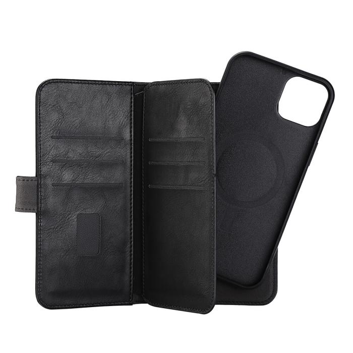 Bild 4, Gear GEAR iPhone 14 Plus Fodral Flerfack 2in1 Magnet MagSafe Svart