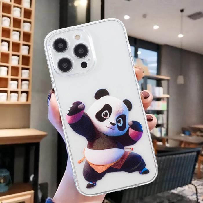 Bild 6,  iPhone 16 Pro Skal TPU Panda