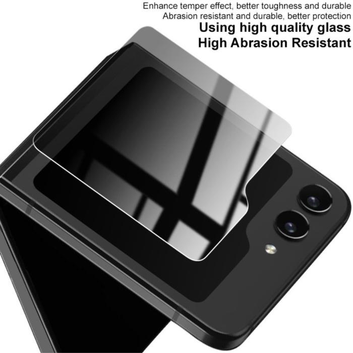 Bild 6, IMAK IMAK Galaxy Z Flip 6 / 7 FE Särmskydd Härdat Glas Privacy