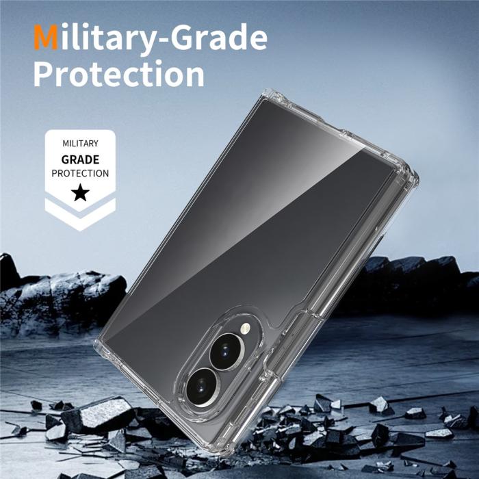 Bild 6,  Samsung Galaxy Z Fold 8 Skal TPU Shockproof Transparent
