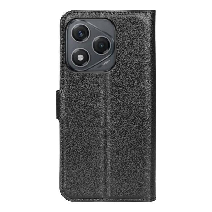 Bild 3,  Honor 400 Smart Fodral Litchi Läder Svart