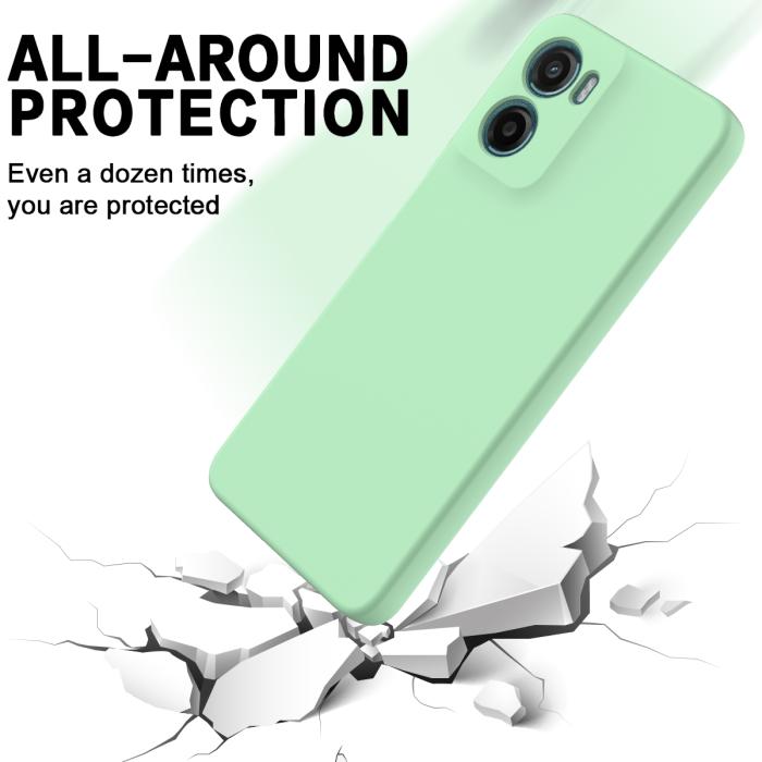 Bild 5,  Motorola Moto G06 Power Skal Liquid Silikon Grön