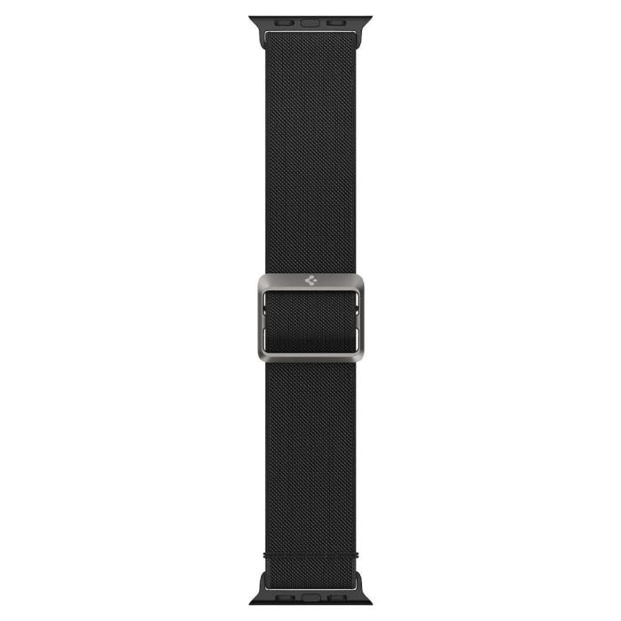 Bild 5, Spigen Spigen Apple Watch 42/44/45/46/49 mm Armband Fit Lite Svart