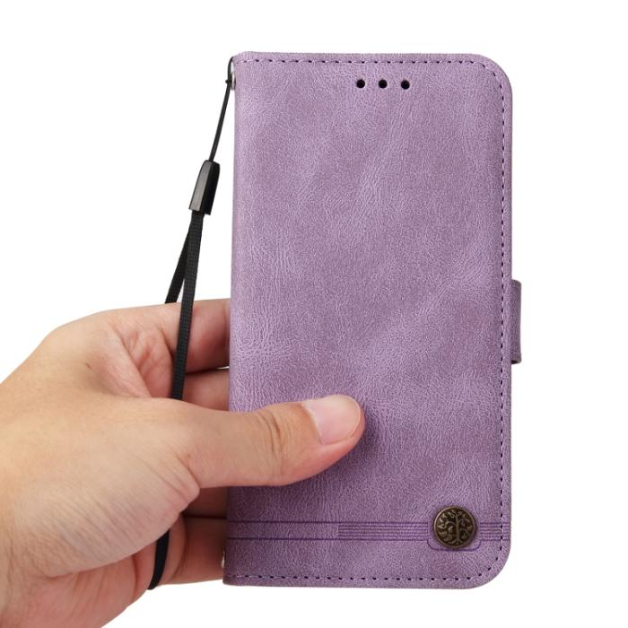 Bild 6,  iPhone 14 Fodral Skin Touch Lila