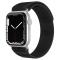 ColorPop Apple Watch 42/44/45/46/49 mm Armband Nylon Trail Loop Svart