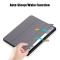  Samsung Galaxy Tab S9 Plus Fodral Läder Grå