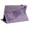  Samsung Galaxy Tab A11 / A9 Fodral Butterfly Flower Lila