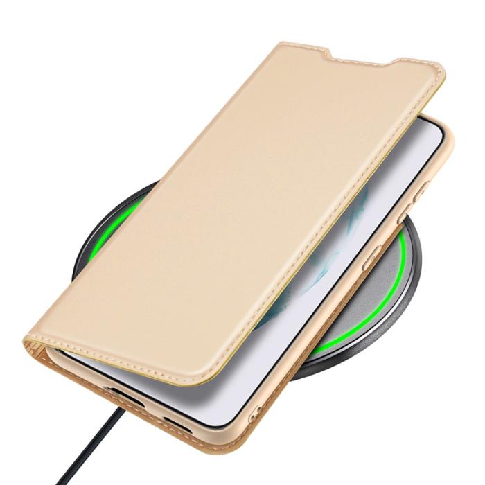 Bild 5, DUX DUCIS DUX DUCIS Samsung Galaxy S22 Plus Fodral Skin Pro Guld