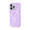  iPhone 15 Pro Skal MagSafe Glitter Hybrid Lila