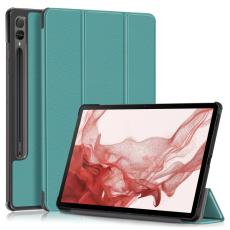 Samsung Galaxy Tab S9 Fodral Tri-Fold Svartgr&ouml;n