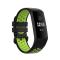  Fitbit Charge 4/3 Silikon Träningsarmband Svart/Fluorescent Grön