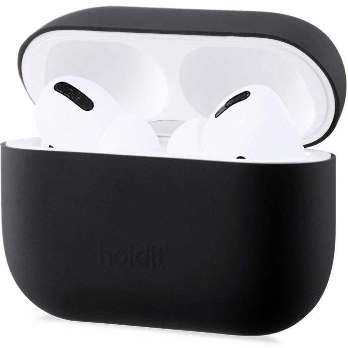 Bild 2, holdit holdit Silikonfodral AirPods Pro Nygård - Svart
