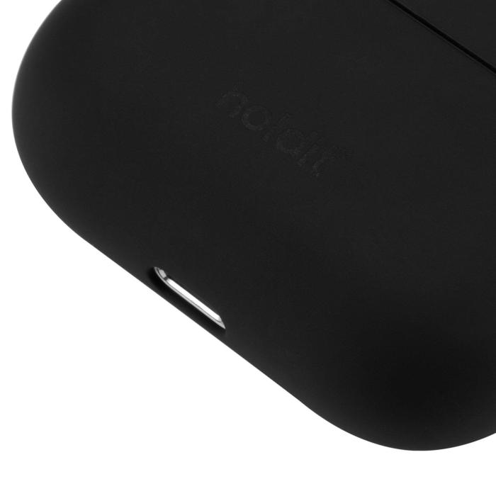 Bild 4, holdit holdit Silikonfodral AirPods Pro Nygård - Svart