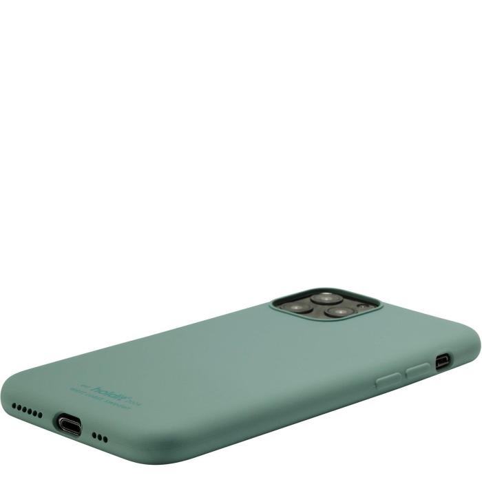 Bild 4, holdit iPhone 11 Pro/X/XS - holdit Mobilskal Silikon - Moss Green