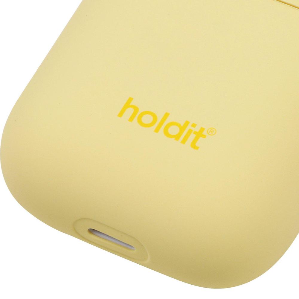 holdit holdit Silikonfodral AirPods Nygård Gul
