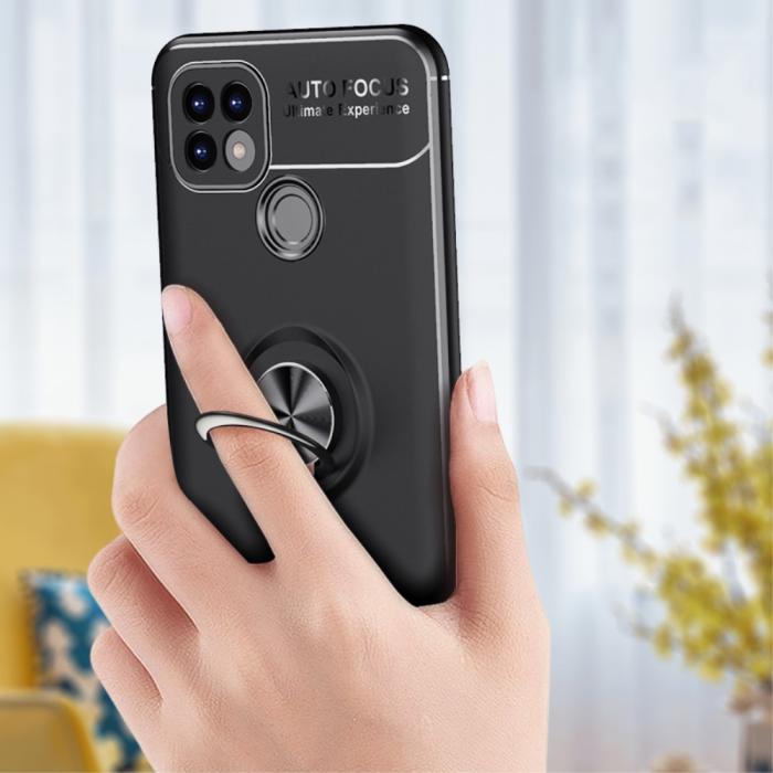 Bild 4,  Realme C21 - Ring Skal - Blå