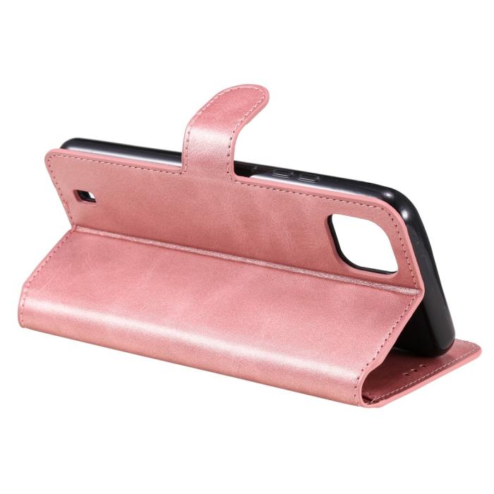 Bild 5,  Realme C21 - Solid Läder Fodral - Roséguld