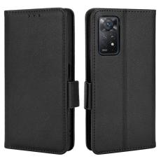  Xiaomi Redmi Note 11 Pro 5G Fodral Litchi Textur Svart