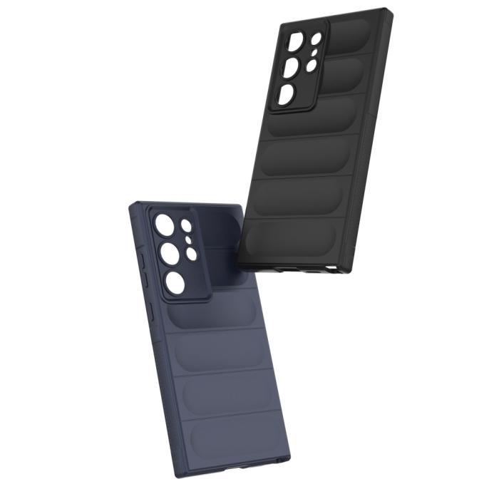 Bild 4,  Samsung Galaxy S24 Ultra Skal Magic Shield Mörk Grå
