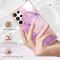 Samsung Galaxy S23 Ultra Skal Marmor TPU Lila