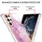  Samsung Galaxy S23 Ultra Skal Marmor TPU Lila