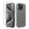  iPhone 16 Pro Max Skal 360 Hybrid Transparent