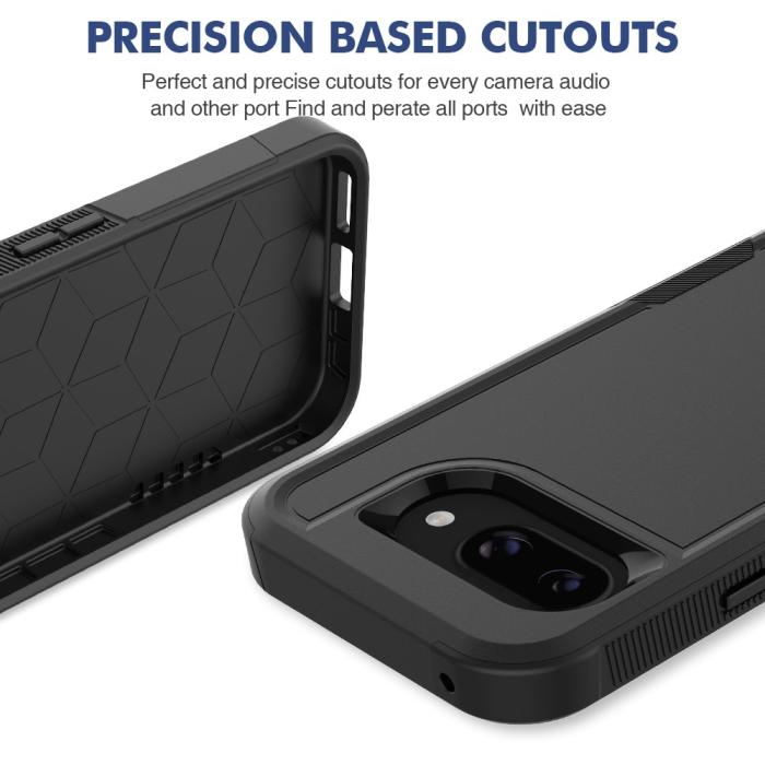 Bild 4,  Google Pixel 9a Skal Extreme Shockproof Hybrid Svart