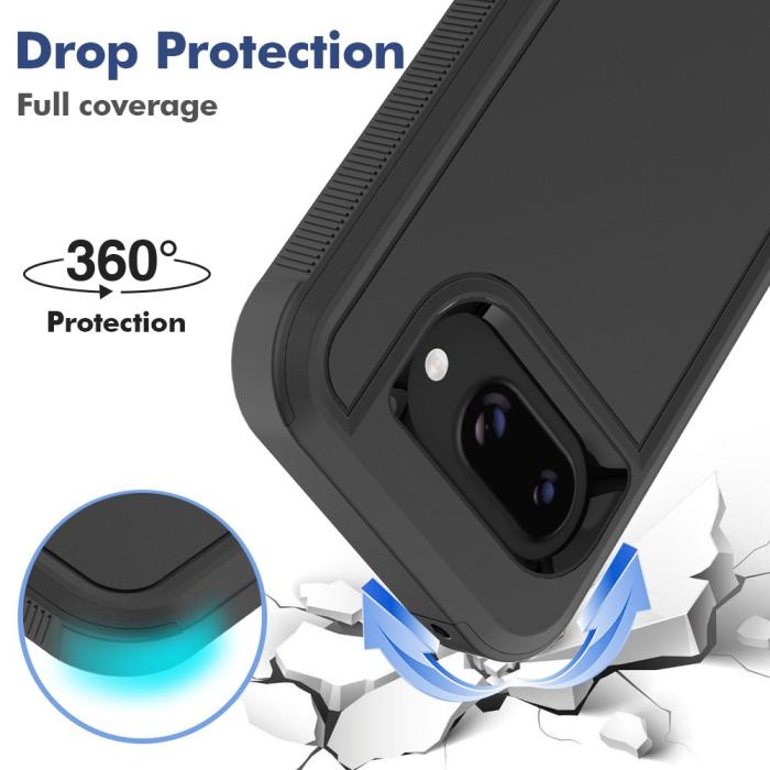 Bild 5,  Google Pixel 9a Skal Extreme Shockproof Hybrid Svart