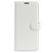  Google Pixel 8 Pro Fodral Litchi Textur Vit