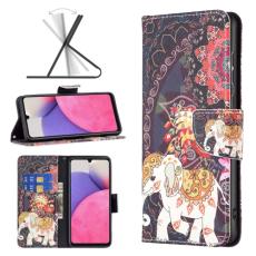  Samsung Galaxy A33 5G Fodral Med Tryck Mandala Elefant