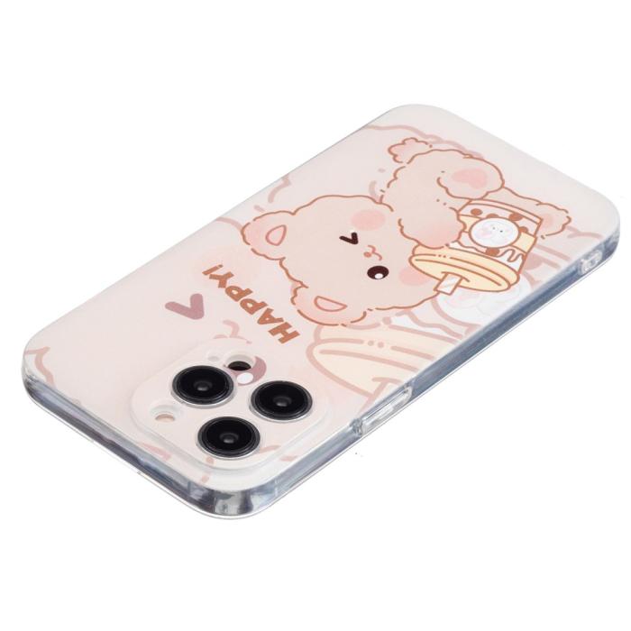 Bild 4,  iPhone 16 Pro Skal TPU Teddy Björn