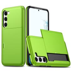  Samsung Galaxy S23 Skal Med Korth&aring;llare Gr&ouml;n