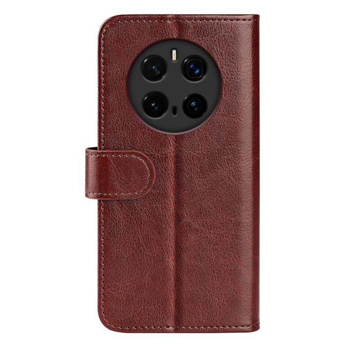 Bild 6,  Honor Magic7 Pro Fodral Crazy Horse Läder Brun