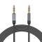 Tech-Protect Tech-Protect 1.5m 3.5mm AUX Ljudkabel Nylon Svart