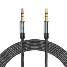 Tech-Protect Tech-Protect 1.5m 3.5mm AUX Ljudkabel Nylon Svart