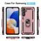  Samsung Galaxy A16 Skal Shockproof Hybrid Ring Roséguld