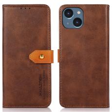 KHAZNEH KHAZNEH iPhone 15 Plus Fodral Dual-Color Brun