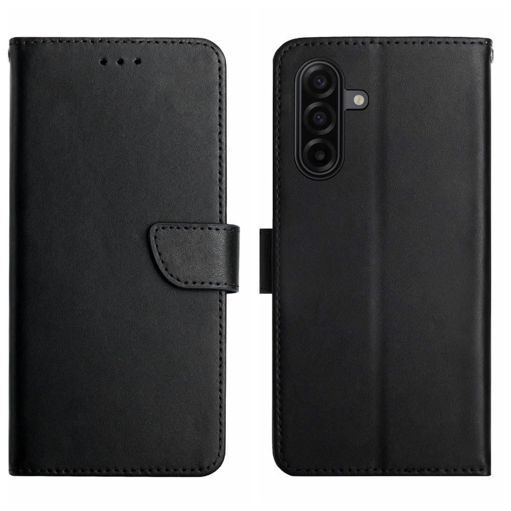  Samsung Galaxy S26 Fodral Äkta Läder Svart