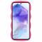 Samsung Galaxy S25 Plus Mobilskal Wavy Rosa