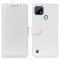  Realme C21 - Crazy Horse Läder Fodral - Vit