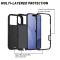  iPhone 17 Pro Skal Extreme Shockproof Hybrid Svart