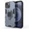  iPhone 13 Mini - Hybrid Ring Skal - Navy Blue