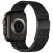  Apple Watch 42/44/45/46/49 mm Armband Milanese Svart
