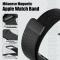  Apple Watch 42/44/45/46/49 mm Armband Milanese Svart