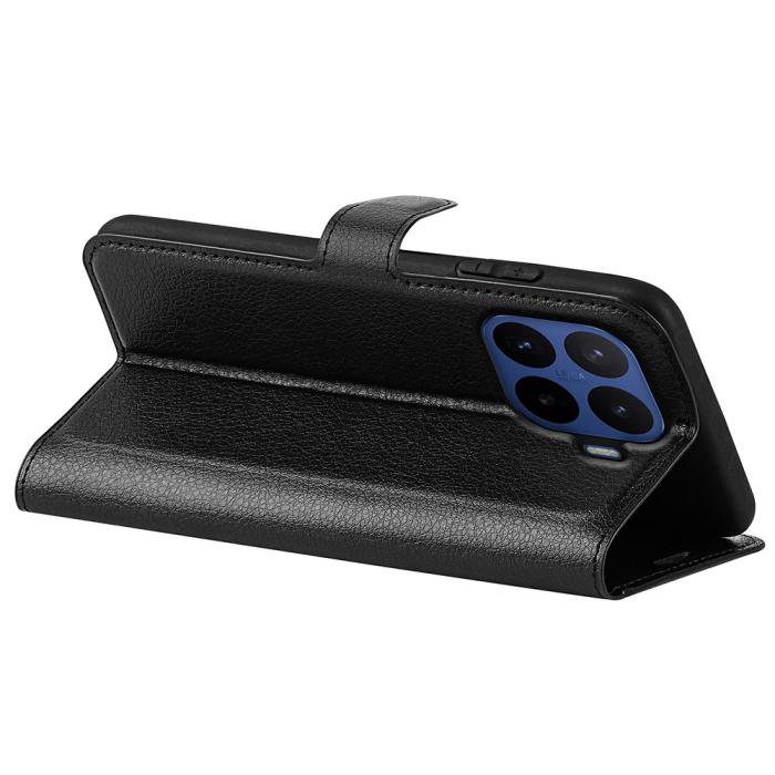 Bild 3,  Xiaomi 17T Pro Fodral Litchi Läder Svart