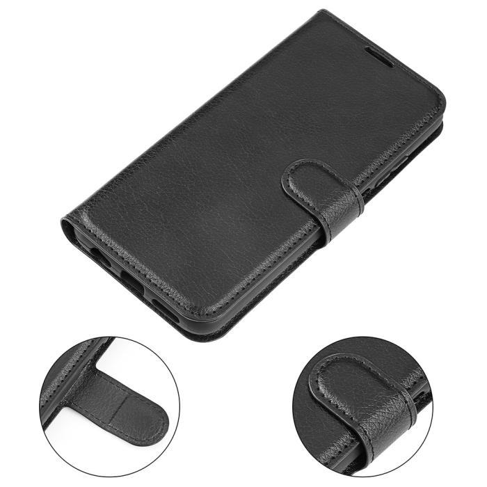 Bild 4,  Xiaomi 17T Pro Fodral Litchi Läder Svart